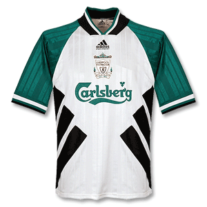 Adidas 93-95 Liverpool Away Shirt - Grade 8