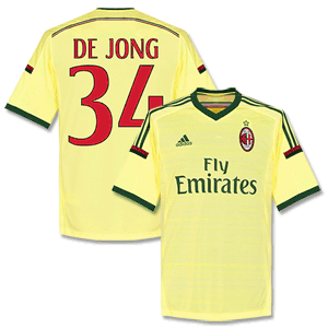 AC Milan 3rd De Jong Shirt 2014 2015 (Fan Style