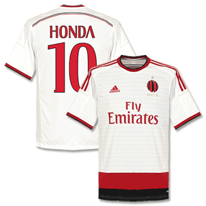 AC Milan Away Honda Shirt 2014 2015 (Fan Style