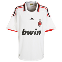 Adidas AC Milan Away Shirt 2009/10 - White.