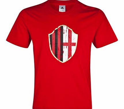 Adidas AC Milan Graphic T-Shirt - ACM Red Z23930