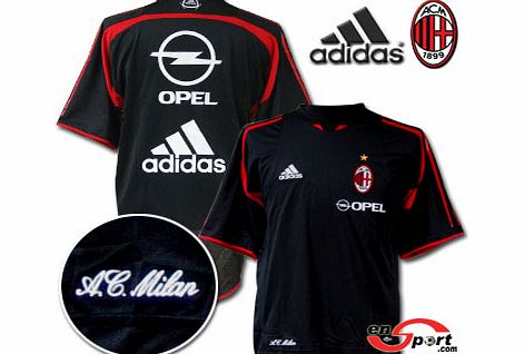 Adidas AC Milan training shirt - black 04/05