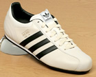 Adidas ADI 14 Cream/Black Leather Trainer