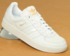 Adidas Adicolor 2 White/White Leather Trainers