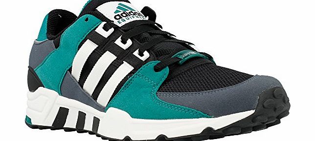 adidas  - Equipment Running Support - Color: Black-Green-White - Size: 10.5UK