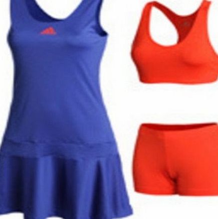 adidas  AdiPure Dress Womens Tennis dresses with bra and pants Clothing Tennis equipment court ClimaCool Formotion Skorts Skirts ladies woman core energy 8