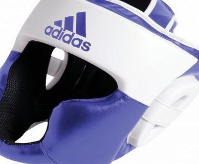 adidas  Boxing, MMA, Kickboxing Response Head Guard - Blue/White - Size Medium, Large, XLarge (Large)