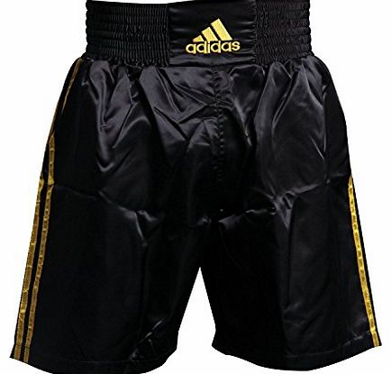  Boxing Shorts - Black/Gold (Small - 26-28``)