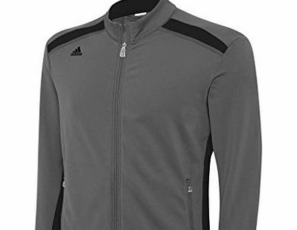 adidas  Golf Climawarm  3-Stripes Full Zip Jacket in Lead/Black Large
