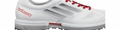 adidas  Ladies Adizero Sport Golf Shoes (White/Metallic Silver) 2013 Ladies Wht/Met Silv 6.5 Ladies Wht/Met Silv 6.5