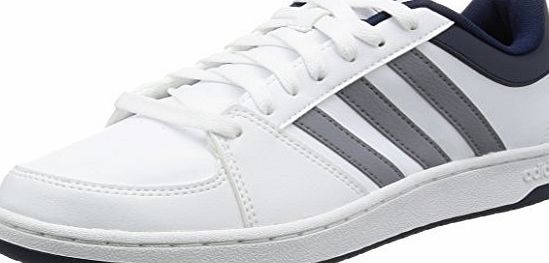 adidas  Men Hoops Vs Low-Top Sneakers, White (Ftwr White/Grey/Collegiate Navy), 10.5 UK 45 1/3 EU
