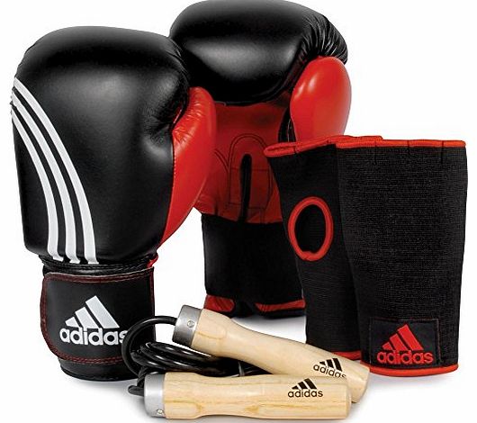 adidas  Senior Training Boxing Set (black, One Size)