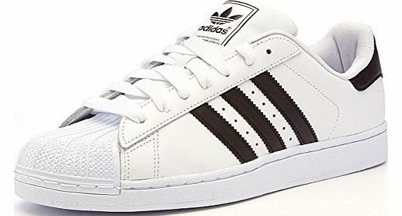  Superstar 2 White Black Mens Trainers Size 12 UK