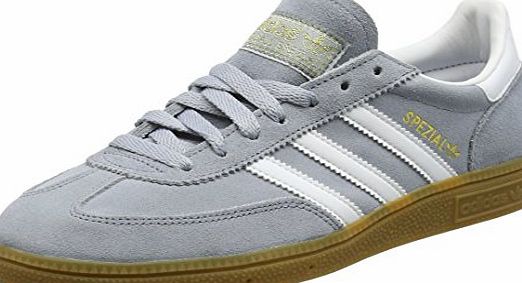 adidas  Unisex Adults Spezial Low-Top Sneakers, Grey (Light Grey/Ftwr White/Gold Met), 5 UK 38 EU