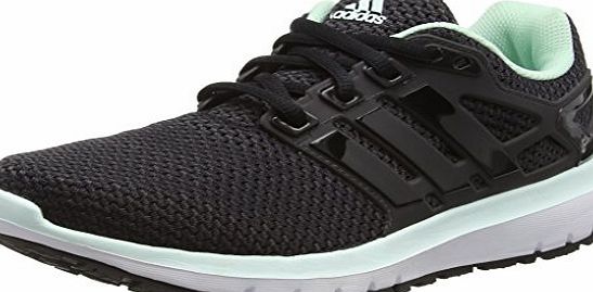 adidas  Women Energy Wtc Training Running Shoes, Black (Utility Black/Cloud Black/Ice Green), 5 UK 38 EU