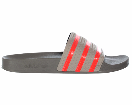 Adidas Adilette Beige/Vivid Red Flip Flops