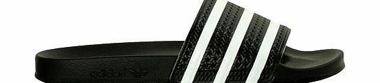 Adidas Adilette Black/White Flip Flops