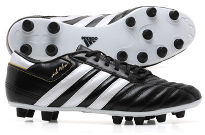 Adidas adiNOVA II FG Football Boots Black/White/Gold