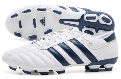 Adidas adiNOVA II FG Football Boots White/Real Blue/Gold