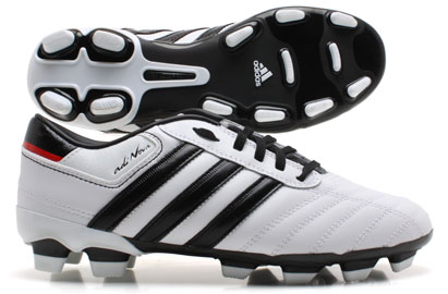adiNOVA II TRX FG Football Boots White/Black/Red