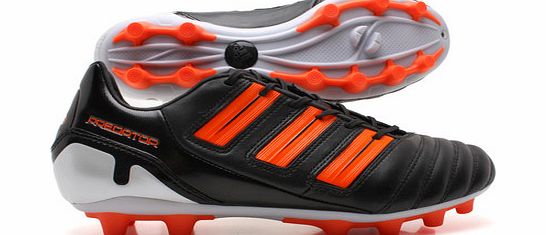 Adipower Predator HG Football Boots Black/Warning