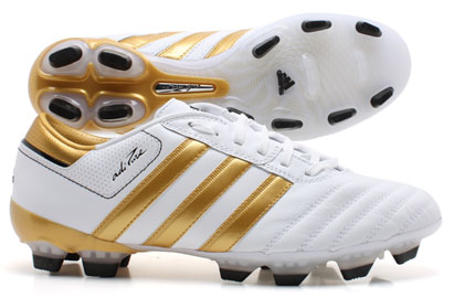 adiPURE III XTRX FG Football Boots White/Gold