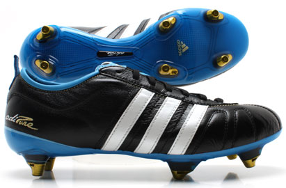 adiPure IV TRX SG Football Boots Black/Blue