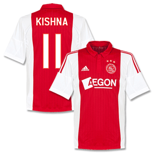 Ajax Home Kishna Shirt 2014 2015 (Fan Style