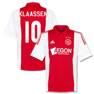 Adidas Ajax Home Klaassen Shirt 2014 2015 (Fan Style
