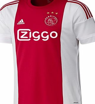 Adidas Ajax Home Shirt 2015/16 - Kids White S08255