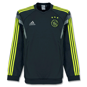 Adidas Ajax Sweat Top - Grey 2014 2015