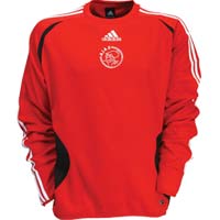 Adidas Ajax Sweat Top - Red/Black/White.