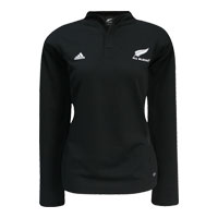 Adidas All Blacks Home Rugby Shirt 2007/09 - Womens.