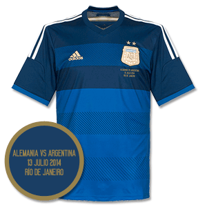 Adidas Argentina Away Shirt 2014 2015 Inc Free 2014 WC