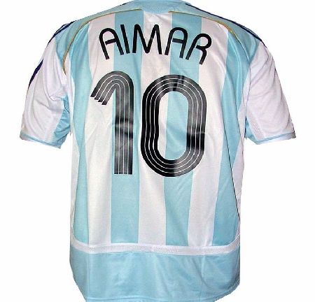 Argentina home (Aimar 10) 06/07