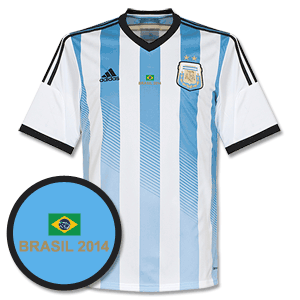 Argentina Home Shirt 2014 2015 Inc Free Brazil