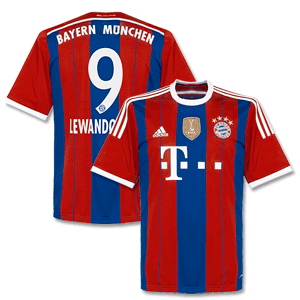 Adidas Bayern Munich Home Lewandowski No.9 Shirt with