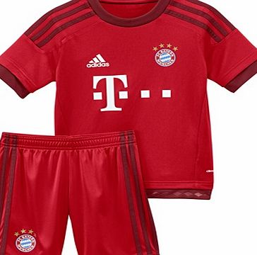 Adidas Bayern Munich Home Mini Kit 2015/16 Red S08814