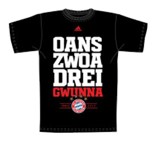 Adidas Bayern Munich Treble Winners T-Shirt -