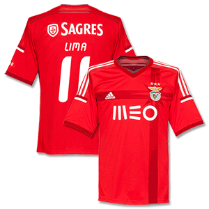Adidas Benfica Home Lima Shirt 2014 2015 (Fan Style
