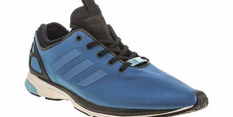 Adidas Blue Zx Flux Tech Nps Trainers