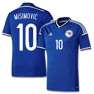 Adidas Bosnia Home Misimovic Shirt 2014 2015