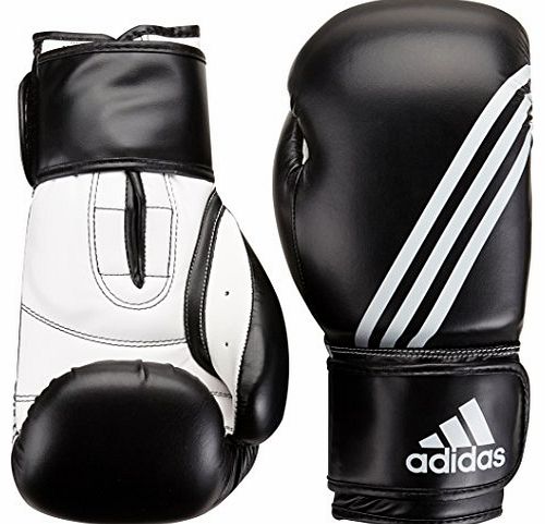 adidas Boxing Glove - Black/White, 10oz
