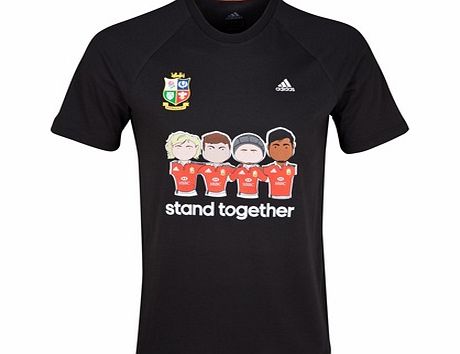 British  Irish Lions adidas Campaign T-Shirt
