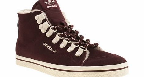 Adidas Burgundy Honey Hook Trainers