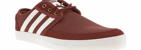 Burgundy Seeley Summer Trainers