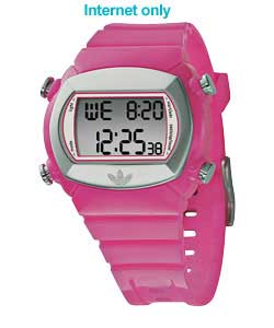 Adidas Candy Pink Digital Chronograph Watch