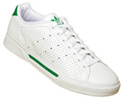 Adidas CG Tour II White/Green Perforated Leather