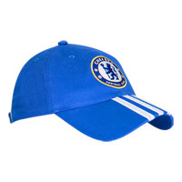 Chelsea 3 Stripe Cap - Blue/White.