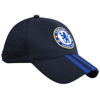 Chelsea 3 Stripe Cap - Dark Navy/Cfc Reflex Blue.
